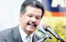 History of the Dominican Republic - President  Leonel Fernandez