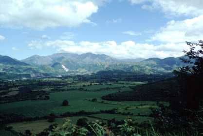 Verdant interior of the Dominican Republic