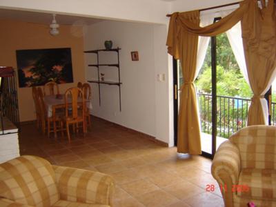 Apt 3: A 1,000 square 2 bedroom 1 bath unit at Perla de Sosua